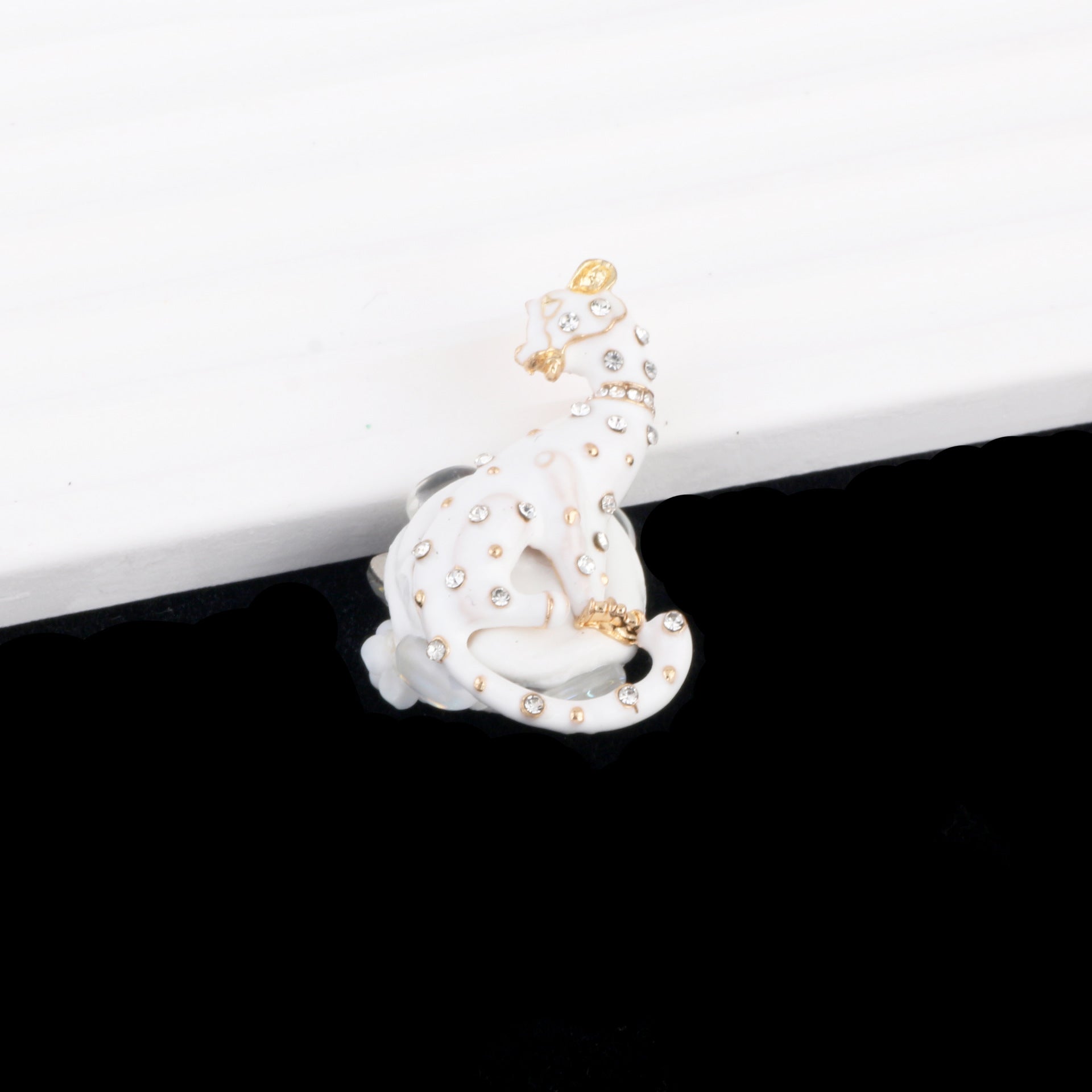 Wholesale Heavy Industry Cartoon Animal Puppy Alloy Clay Drill Ball Straight Hole Beads